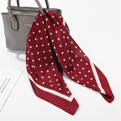 Women Fashion Muffler South Korean New Spring And Autumn Silk Scarf Female Simulation Silk Small Dot Scarf
Women Fashion Muffler South Korean New Spring And Autumn Silk Scarf Female Simulation Silk Small Dot Scarf