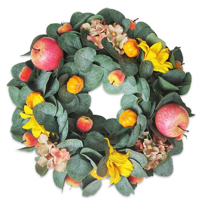 Artificial Wreath Garland Natural Artificial Plants Flower Wall Fence Realistic Fake Hanging Wreath Autumn Fall Wreath for Christm
Artificial Wreath Garland Natural Artificial Plants Flower Wall Fence Realistic Fake Hanging Wreath Autumn Fall Wreath for Christm