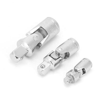 Greensen 3pcs CRV 14" 38" 12" 360° Universal Joint Set Ratchet Angle Extension Bar Socket Adapter
Greensen 3pcs CRV 14" 38" 12" 360° Universal Joint Set Ratchet Angle Extension Bar Socket Adapter