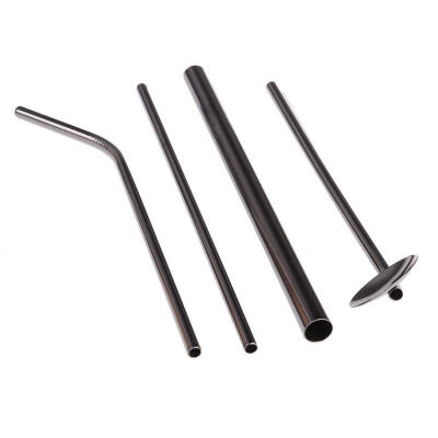 Greensen 7pcs Drinking Stainless Steel Straw Metal Safe Straws Spoon Brush Box Set Black
Greensen 7pcs Drinking Stainless Steel Straw Metal Safe Straws Spoon Brush Box Set Black