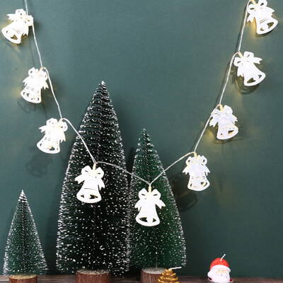 Tailored Metal Jingling Bell Lights String House Party Decor Striking With 10 LED Beads
Tailored Metal Jingling Bell Lights String House Party Decor Striking With 10 LED Beads