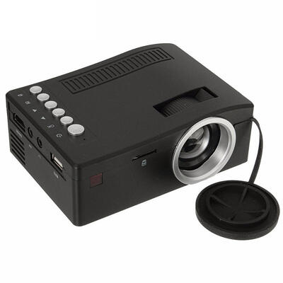 UC18 Mini LCD 5001 Portable Projector With USB TF Card AV Cable LED Projector For Home Theater Cinema
UC18 Mini LCD 5001 Portable Projector With USB TF Card AV Cable LED Projector For Home Theater Cinema