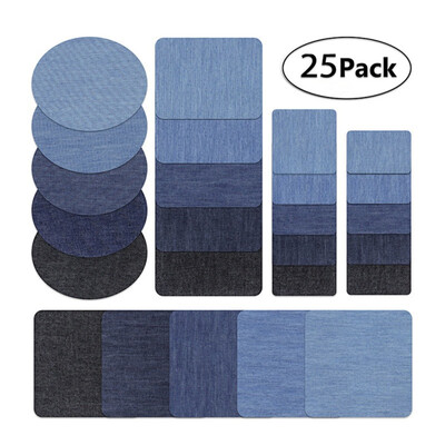 25PCS Denim Patches DIY Iron On Denim Elbow Patches Repair Pants For Jean Clothing&Jean Pants Apparel Sewing Fabric
25PCS Denim Patches DIY Iron On Denim Elbow Patches Repair Pants For Jean Clothing&Jean Pants Apparel Sewing Fabric