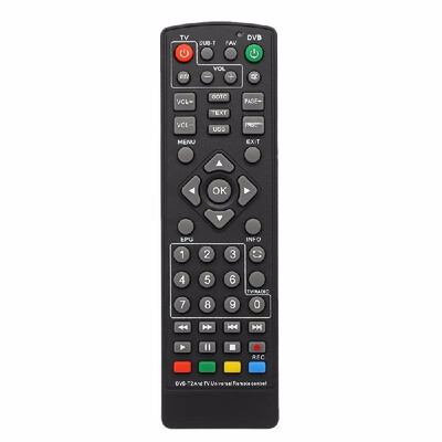 Universal DVB-T2 Set-Top Box Remote Control Wireless Smart Television STB Controller Replacement for HDTV Smart TV Box Black
Universal DVB-T2 Set-Top Box Remote Control Wireless Smart Television STB Controller Replacement for HDTV Smart TV Box Black