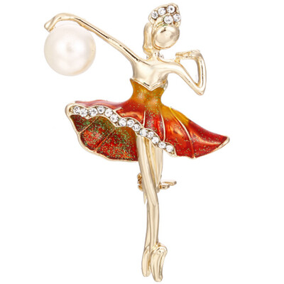 New Fashion Ballerina Brooches And Music Note Brooch for Women Ballet Dance Girls Colorful Crystal Pins for Gifts
New Fashion Ballerina Brooches And Music Note Brooch for Women Ballet Dance Girls Colorful Crystal Pins for Gifts