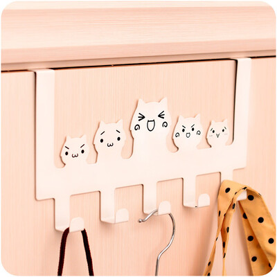 Siaonvr Cartoon Over-The-Door Hook Rack 5 Hooks Hanger Storage Holder Hanging Coat Hat A
Siaonvr Cartoon Over-The-Door Hook Rack 5 Hooks Hanger Storage Holder Hanging Coat Hat A