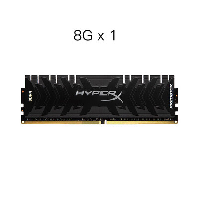 HyperX Kingston Technology Predator Black 16GBKit of 2 DDR4 3000MHz RAM Gaming Memory CL15 135V DIMM 288-pin XMP HX430C15PB3K
HyperX Kingston Technology Predator Black 16GBKit of 2 DDR4 3000MHz RAM Gaming Memory CL15 135V DIMM 288-pin XMP HX430C15PB3K