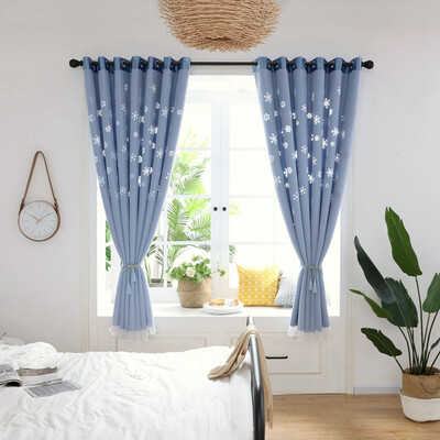 100x200cm Snow Double Punch High Shading Hollow Layer Curtain for Home Sleeping Room Living Room Water washable
100x200cm Snow Double Punch High Shading Hollow Layer Curtain for Home Sleeping Room Living Room Water washable