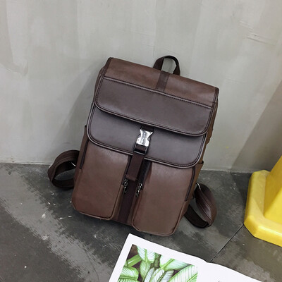 Shoulder bag male Korean version of the retro tide brand personality casual backpack waterproof ancient pu leather backpack Hong K
Shoulder bag male Korean version of the retro tide brand personality casual backpack waterproof ancient pu leather backpack Hong K