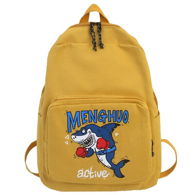 Bookbags for men&women Panya Feng Korean version of high school students Tide Ins Cool Shark Home Uzzang backpack shoulder bag
Bookbags for men&women Panya Feng Korean version of high school students Tide Ins Cool Shark Home Uzzang backpack shoulder bag