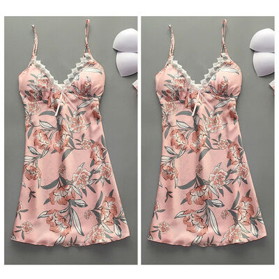 Sexy New Women V-neck Satin Silk Lace Lingerie Pajama Robe Night Dress Nightgown Sleepwear
Sexy New Women V-neck Satin Silk Lace Lingerie Pajama Robe Night Dress Nightgown Sleepwear