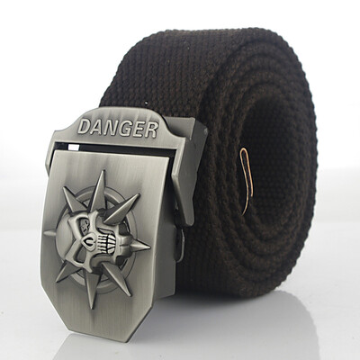 Skull Alloy Automatic Buckle Mens Belt Personality Mens Belt for Teenager Boy Stripe Canvas Luxury Strap Male Belts 150 160cm
Skull Alloy Automatic Buckle Mens Belt Personality Mens Belt for Teenager Boy Stripe Canvas Luxury Strap Male Belts 150 160cm