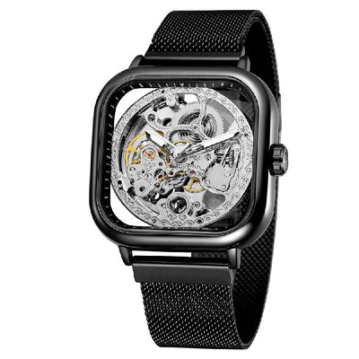 FORSINING 291 Mechanical Men Watch 3ATM Waterproof Luxury Business Luminous Male Watch Skeleton Wristwatch for Men with Stainless
FORSINING 291 Mechanical Men Watch 3ATM Waterproof Luxury Business Luminous Male Watch Skeleton Wristwatch for Men with Stainless
