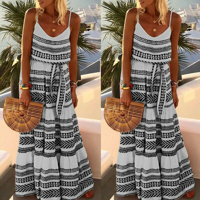 Women Summer Boho Loose Beach Party Off-the-shoulder Long Maxi Dress Kaftan Print Full Length Shirt Dress Sundress Plus Size
Women Summer Boho Loose Beach Party Off-the-shoulder Long Maxi Dress Kaftan Print Full Length Shirt Dress Sundress Plus Size