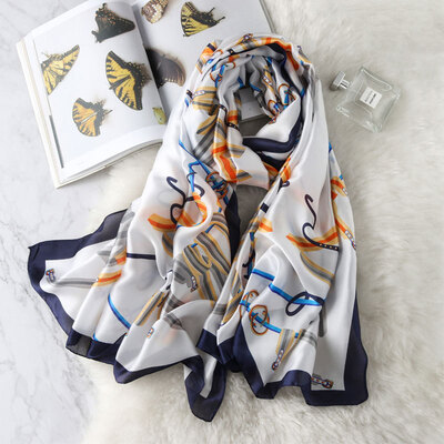 2019 spring new silk scarf simulation silk scarf female seaside vacation beach towel air conditioning room shawl sunscreen
2019 spring new silk scarf simulation silk scarf female seaside vacation beach towel air conditioning room shawl sunscreen