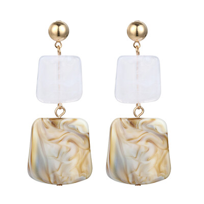 Womens Earrings Korean Style Metal Geometry Acrylic Vintage Drop Long Earrings Fashion Jewelry Winter 2019 Accesorios Mujer
Womens Earrings Korean Style Metal Geometry Acrylic Vintage Drop Long Earrings Fashion Jewelry Winter 2019 Accesorios Mujer