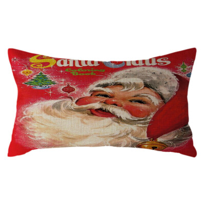 Tailored Christmas Santa Claus Pillow Case Linen 30x50cm Throw Cushion Cover Home Decor
Tailored Christmas Santa Claus Pillow Case Linen 30x50cm Throw Cushion Cover Home Decor