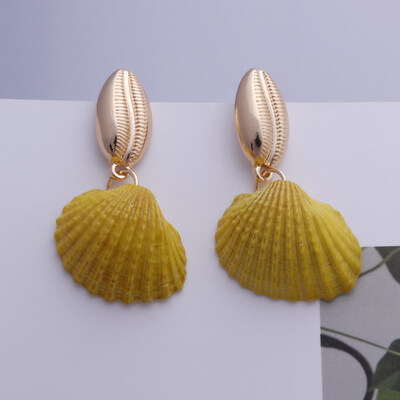 EK649 Big Shell Drop Earrings For Women Creative Starfish Conch Cowrie Hanging Brincos Statement Earrings Boho Beach Jewelry
EK649 Big Shell Drop Earrings For Women Creative Starfish Conch Cowrie Hanging Brincos Statement Earrings Boho Beach Jewelry