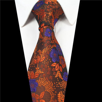 Customized 19-year new tie high-grade polyester silk yarn-dyed jacquard cashew flower tie small floral tie
Customized 19-year new tie high-grade polyester silk yarn-dyed jacquard cashew flower tie small floral tie