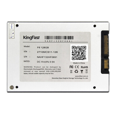 Kingfast F6 128G SSD SATA3 6Gbs 25" MLC Internal Solid State Drive for Desktop Notebook Laptop Ultrabook
Kingfast F6 128G SSD SATA3 6Gbs 25" MLC Internal Solid State Drive for Desktop Notebook Laptop Ultrabook
