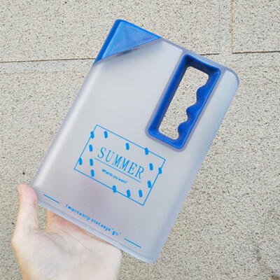 Siaonvr Water Bottle Clear Book Portable Paper Pad Water Bottle Flat Drinks Kettle BK
Siaonvr Water Bottle Clear Book Portable Paper Pad Water Bottle Flat Drinks Kettle BK