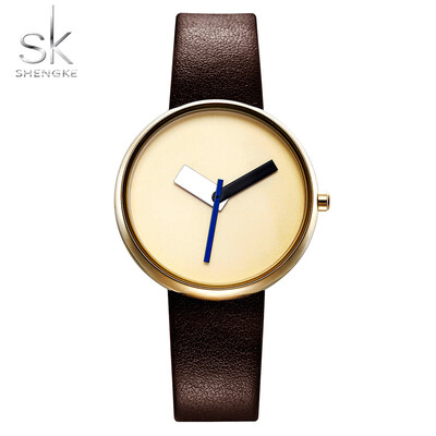 Shengke Top Brand Luxury Women Simple Wrist Watch Brown Leather Watch Women Causal Style Fashion Design Watches Female Clock New
Shengke Top Brand Luxury Women Simple Wrist Watch Brown Leather Watch Women Causal Style Fashion Design Watches Female Clock New