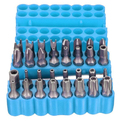 33pcs Tamper Proof CRV6150 Torx Hex Star Bit Set with Magnetic Holder for Any Drills Screwdriver Nutdrivers Bits Hand Tools with
33pcs Tamper Proof CRV6150 Torx Hex Star Bit Set with Magnetic Holder for Any Drills Screwdriver Nutdrivers Bits Hand Tools with
