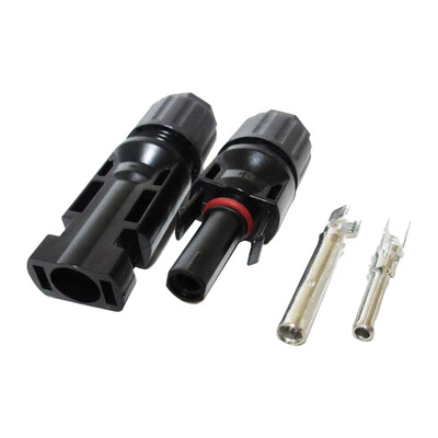 5 Pair MC4 Male Female Solar Panel Cable Connectors Double Seal Rings for Better Waterproof Effect IP67
5 Pair MC4 Male Female Solar Panel Cable Connectors Double Seal Rings for Better Waterproof Effect IP67