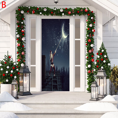 Tailored Christmas Decoration Door Stickers 3D Simulation Removable Waterproof Wall Stickers
Tailored Christmas Decoration Door Stickers 3D Simulation Removable Waterproof Wall Stickers