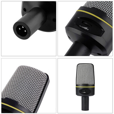 Desktop Microphone with Tripod Professional Podcast Studio Microphone For LaptopPC 35mm Jack21M-Cable For Recording Vocals
Desktop Microphone with Tripod Professional Podcast Studio Microphone For LaptopPC 35mm Jack21M-Cable For Recording Vocals