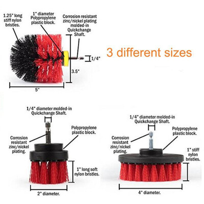 3 Pcs Power Scrub Brush Drill Cleaning Brush For Bathroom Shower Tile Grout Cordless Power Scrubber Drill Attachment Brush Kit
3 Pcs Power Scrub Brush Drill Cleaning Brush For Bathroom Shower Tile Grout Cordless Power Scrubber Drill Attachment Brush Kit