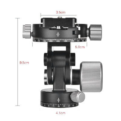 Andoer VH-10R 2 Way PanTilt Tripod Head 360° Rotating Panoramic Bird Watching Photography Head with Quick Release Plate 3 Bubble
Andoer VH-10R 2 Way PanTilt Tripod Head 360° Rotating Panoramic Bird Watching Photography Head with Quick Release Plate 3 Bubble