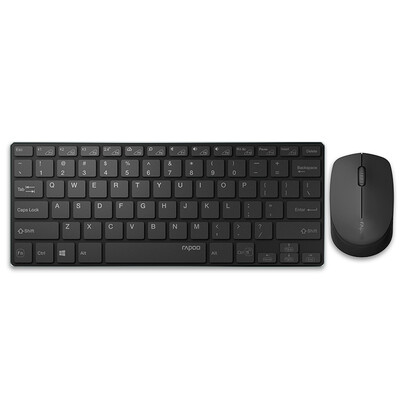 Rapoo 9000M multi-mode wireless mouse&keyboard set Bluetooth mouse&keyboard set Bluetooth 30 Bluetooth 40 wireless 24G Bluetooth keyboard ultra-thin keyboard black
Rapoo 9000M multi-mode wireless mouse&keyboard set Bluetooth mouse&keyboard set Bluetooth 30 Bluetooth 40 wireless 24G Bluetooth keyboard ultra-thin keyboard black