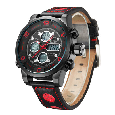 AMSTAmy Time Multifunction Waterproof LED Quartz Watch Military Table Student Outdoor Mountaineering Watch
AMSTAmy Time Multifunction Waterproof LED Quartz Watch Military Table Student Outdoor Mountaineering Watch