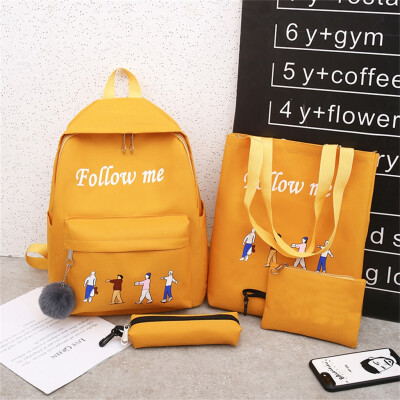 Tailored Cartoon Alphabet Student Backpack Casual Large Capacity Travel 4 Piece Set
Tailored Cartoon Alphabet Student Backpack Casual Large Capacity Travel 4 Piece Set