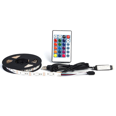 5050 RGB Flexible LED LightDC 5V USB Led Strip 5050 RGB Flexible LED for TV Backgrounds Light
5050 RGB Flexible LED LightDC 5V USB Led Strip 5050 RGB Flexible LED for TV Backgrounds Light