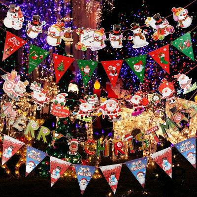 5 Styles Christmas Tree Santa Claus Shape Hanging Flags Christmas Party Decoration Doors&Windows Corridor Bunting Banners
5 Styles Christmas Tree Santa Claus Shape Hanging Flags Christmas Party Decoration Doors&Windows Corridor Bunting Banners