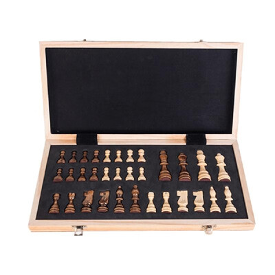 Portable Wooden Magnetic Chessboard Folding Board Chess Game International Chess Set For Party Family Activities
Portable Wooden Magnetic Chessboard Folding Board Chess Game International Chess Set For Party Family Activities