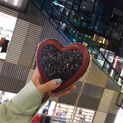 Net red mini bag handbag 2019 new wave wild gas chain bag fashion heart-shaped shoulder Messenger bag
Net red mini bag handbag 2019 new wave wild gas chain bag fashion heart-shaped shoulder Messenger bag