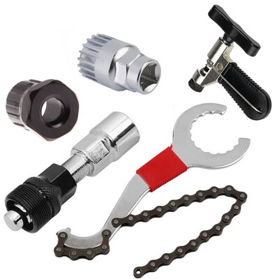 5Pcs MTB Bike Cycling Chain Remover Whip Wrench Lock Crank Puller Repair Tools
5Pcs MTB Bike Cycling Chain Remover Whip Wrench Lock Crank Puller Repair Tools