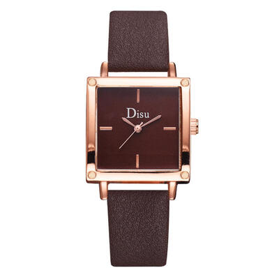 Best Selling Watches Square Scale Surface Ladies Quartz Wristwatch Simple Leather Strap Clock Featured Relojes Para Mujer50
Best Selling Watches Square Scale Surface Ladies Quartz Wristwatch Simple Leather Strap Clock Featured Relojes Para Mujer50