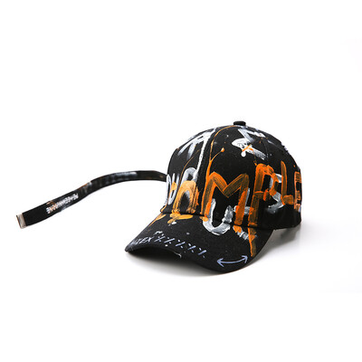 Baseball cap girl hand-painted graffiti cap Korean new fashion leisure sun hat couple sunshade cap
Baseball cap girl hand-painted graffiti cap Korean new fashion leisure sun hat couple sunshade cap