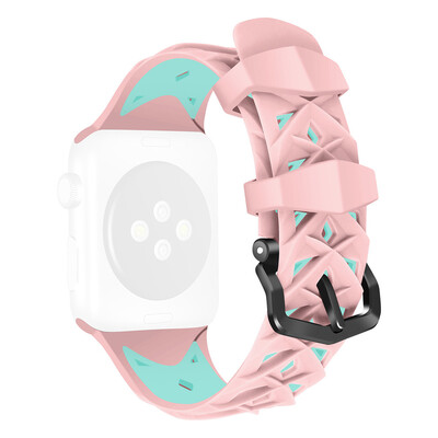 〖Follure〗Silicone Two-Tone Hollow Replaceable Band For Apple Watch Series 4321 3840mm
〖Follure〗Silicone Two-Tone Hollow Replaceable Band For Apple Watch Series 4321 3840mm