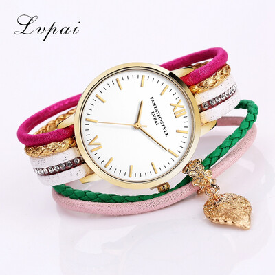 Fashion small twist braided bracelet watch simple female models multicolor winding watch
Fashion small twist braided bracelet watch simple female models multicolor winding watch