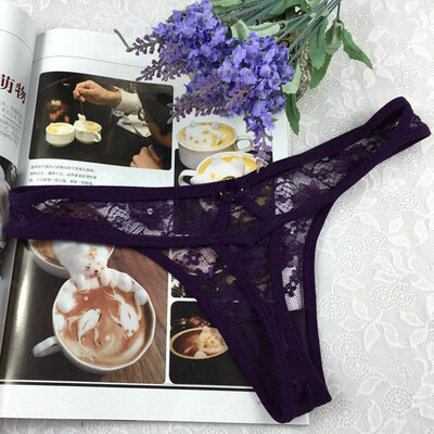 Good Quality Lace G strings thongs Women Underwear Panties Thin Hollow Ropa Bragas Tangas Calcinhas New T7
Good Quality Lace G strings thongs Women Underwear Panties Thin Hollow Ropa Bragas Tangas Calcinhas New T7