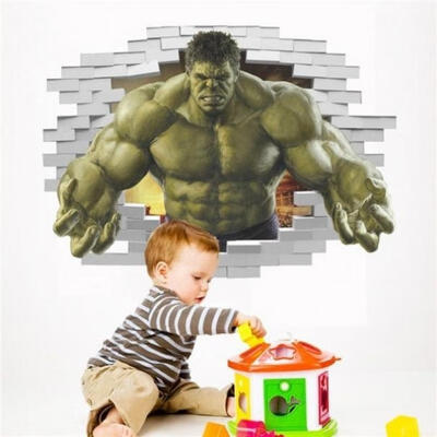 3D Removable The Avengers Hulk wall Waterproof decals Art PVC Children Room decor wall sticker kids gift Living Room
3D Removable The Avengers Hulk wall Waterproof decals Art PVC Children Room decor wall sticker kids gift Living Room
