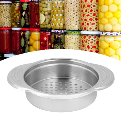 Greensen 1Pc Stainless Steel Canned Food Drainer Strainer Tuna Can Oil Press Squeezer Can Drainer Stainless Food Can Strainer
Greensen 1Pc Stainless Steel Canned Food Drainer Strainer Tuna Can Oil Press Squeezer Can Drainer Stainless Food Can Strainer