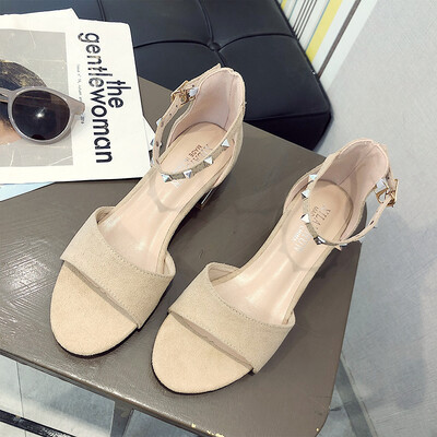 Sandals women 2019 summer new one-word buckle with thick heels Korean version of high-heeled shoes sexy fish-mouth shoes heel shoe
Sandals women 2019 summer new one-word buckle with thick heels Korean version of high-heeled shoes sexy fish-mouth shoes heel shoe