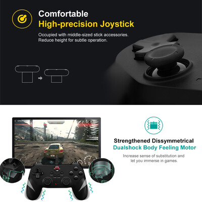 Betop BTP-BD2E Gamepad USB Wired Gaming Pad Game Pad with Joystick Controller for PC PS3 Android
Betop BTP-BD2E Gamepad USB Wired Gaming Pad Game Pad with Joystick Controller for PC PS3 Android