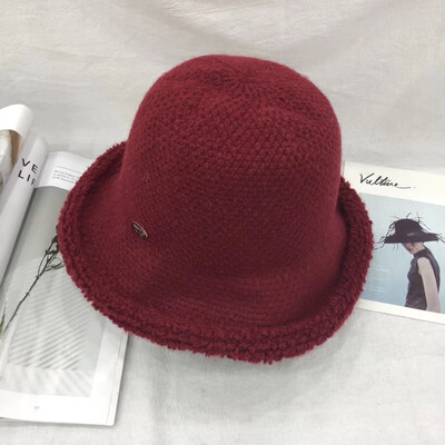Hat autumn&winter fashion wool warm hat solid color student fisherman hat personality knitted hat hundred set casual basin hat
Hat autumn&winter fashion wool warm hat solid color student fisherman hat personality knitted hat hundred set casual basin hat